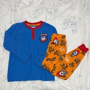 Kelloggs Kids Tony the Tiger Pajamas Set (Size: S)